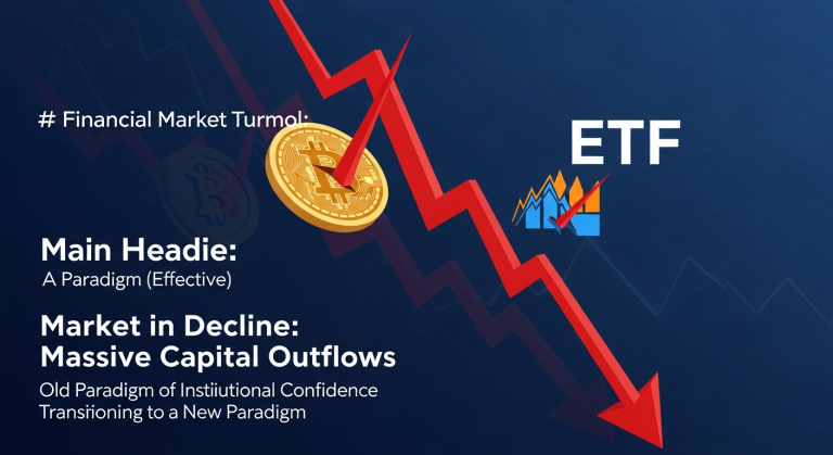 Bitcoin ETFs : 6,4 milliards $ de sorties en 30 jours, record historique
