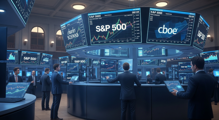 Charles Schwab s&rsquo;associe à Cboe pour lancer des marchés de prédiction sur le S&P 500