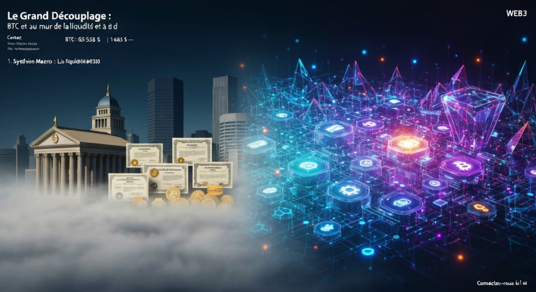 Le Grand Découplage : BTC et ETH face au mur de la liquidité et à la d