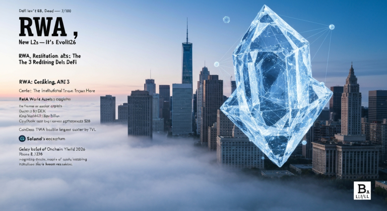 RWA, Restaking, and New L2s: The 3 Pillars Redefining DeFi in 2026