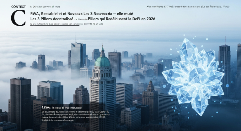 RWA, Restaking et Nouveaux L2 : Les 3 Piliers qui Redéfinissent la DeFi en 2026