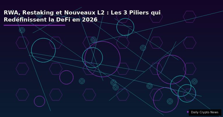 RWA, Restaking et Nouveaux L2 : Les 3 Piliers qui Redéfinissent la DeFi en 2026