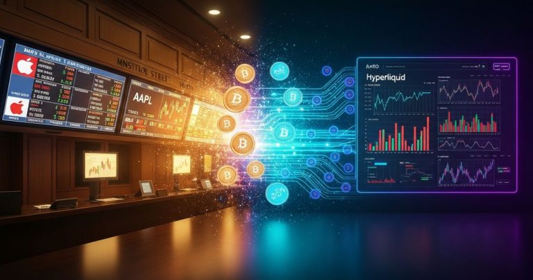 Les actions dépassent les cryptos sur Hyperliquid po ?