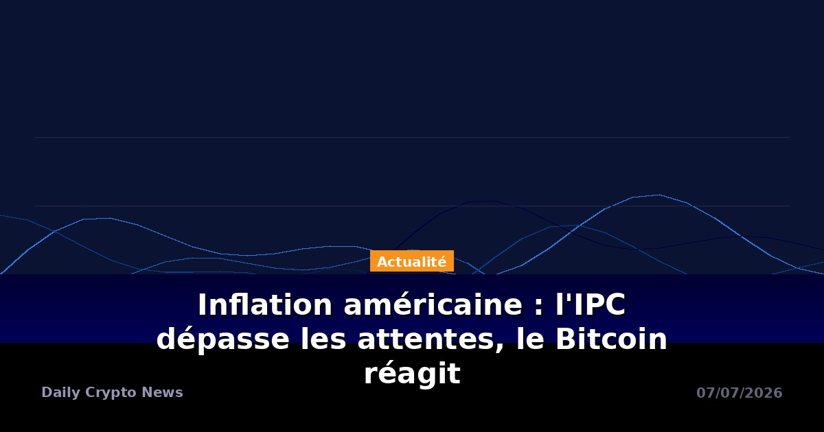 Inflation américaine.